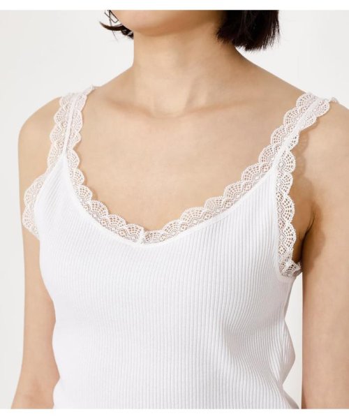 AZUL by moussy(アズールバイマウジー)/BASIC LACE CAMISOLE/img03