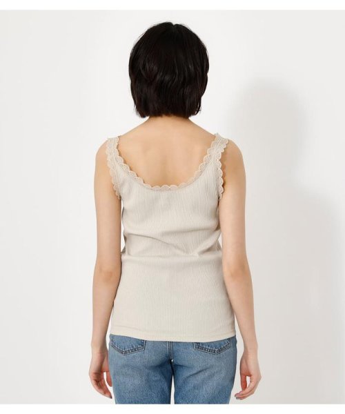 AZUL by moussy(アズールバイマウジー)/BASIC LACE CAMISOLE/img15