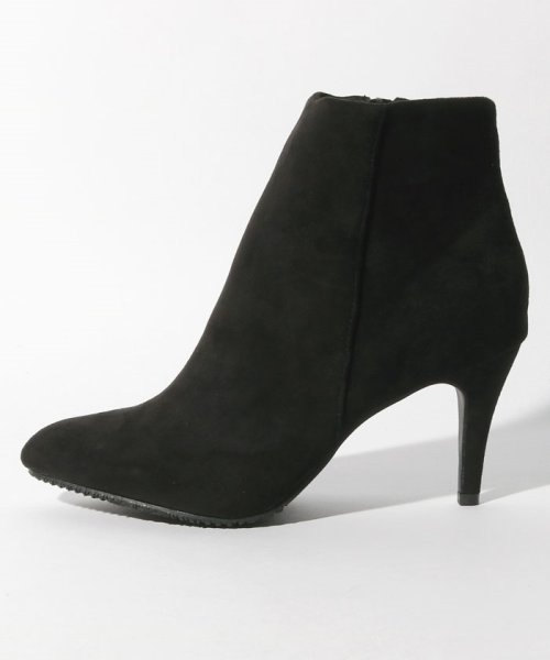 セール キレイめカラーシンプルハイヒールショートブーツ ヌーベルヴォーグ リラックス Noubel Voug Relax Magaseek