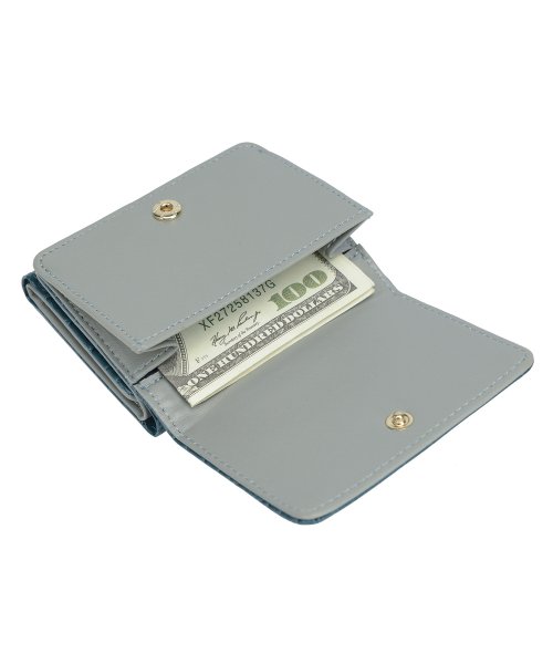 UNGRID bag(アングリッド　バッグ)/シャイニースモールクロコ 三つ折りミニ財布/img44
