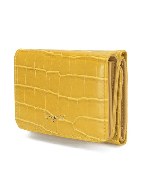 UNGRID bag(アングリッド　バッグ)/シャイニースモールクロコ 三つ折りミニ財布/img45