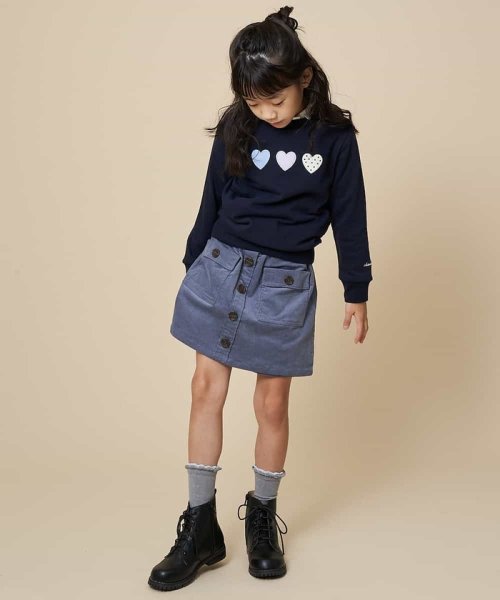 a.v.v(KID'S)(アー・ヴェ・ヴェキッズ)/[100－130]コーデュロイワークラップパンツ[WEB限定サイズ]/img02