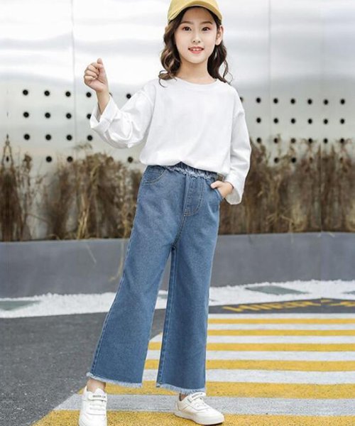 セール キッズデニムパンツ 可愛い ジーンズ 新作 秋着 女の子 デニム長ズボン ファッション ジュニア ボトムス ミニミニストア Miniministore Magaseek セール キッズデニムパンツ 可愛い ジーンズ 新作 秋着 女の子 デニム長ズボン ファッション ジュニア ボトムス ミニミニストア Miniministore Magaseek