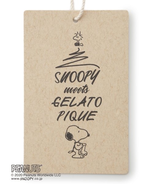 Peanuts ジャガード Baby ポンチョ Gelato Pique Kids Baby Gelato Pique Kids Baby Magaseek