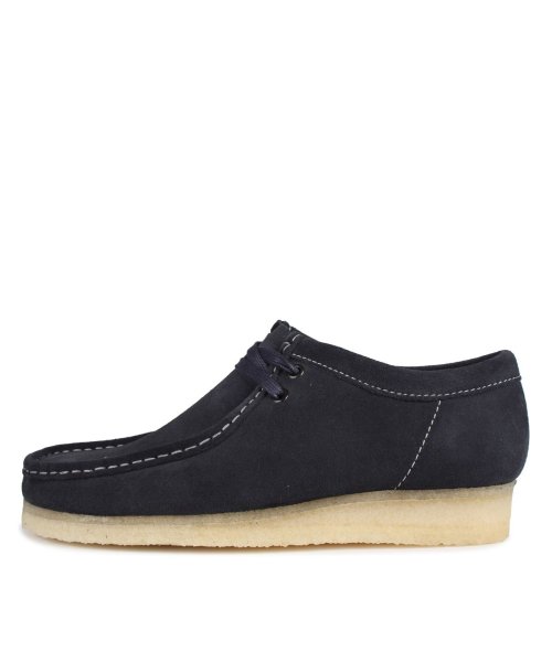 Clarks(クラークス)/ クラークス clarks ワラビーブーツ メンズ WALLABEE ダーク ネイビー 26154744 /img03