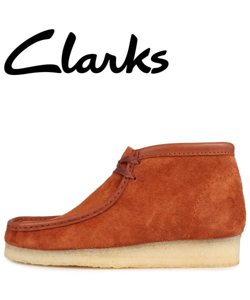 Clarks(クラークス)/ クラークス clarks ワラビーブーツ メンズ WALLABEE BOOT ブラウン 26154818 /img08