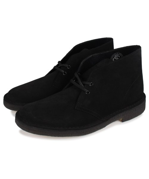 クラークス clarks デザート ブーツ メンズ DESERT BOOT ブラック 黒 26155480 クラークス
