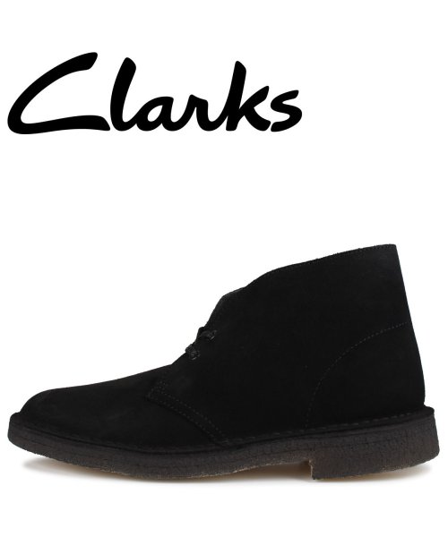 クラークス clarks デザート ブーツ メンズ DESERT BOOT ブラック 黒 26155480 クラークス