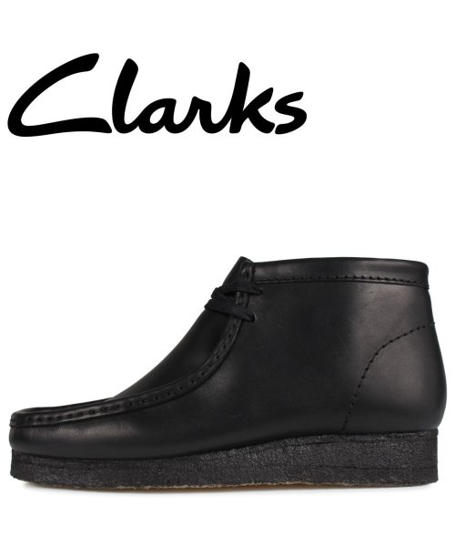 Clarks(クラークス)/ クラークス clarks ワラビーブーツ メンズ WALLABEE BOOT ブラック 黒 26155512 /img08