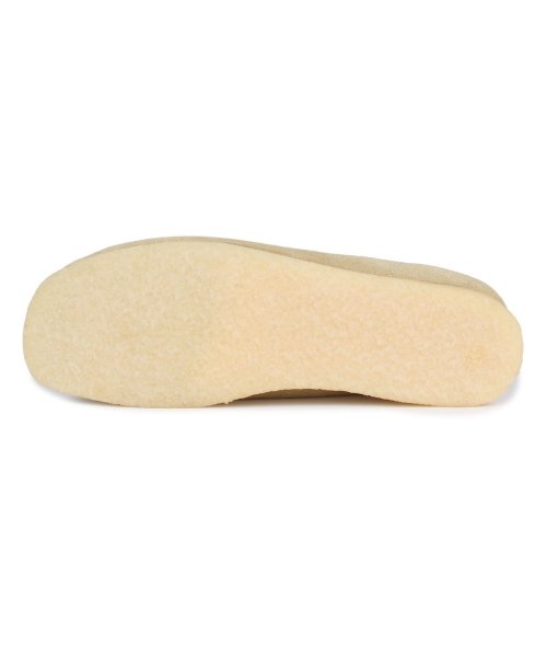 クラークス clarks ワラビーブーツ メンズ WALLABEE ベージュ 26155515 クラークス