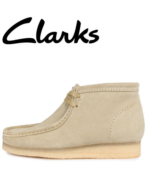 Clarks(クラークス)/ クラークス clarks ワラビーブーツ メンズ WALLABEE BOOT ベージュ 26155516 /img08