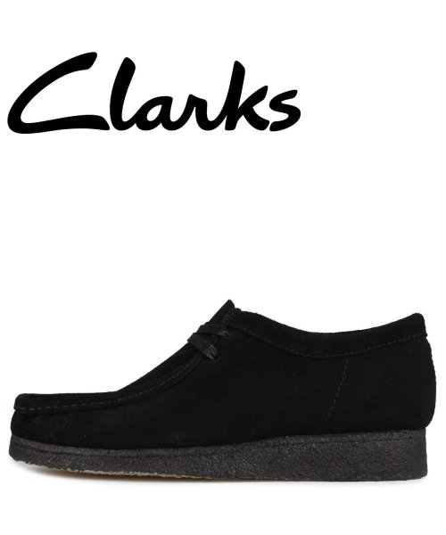 Clarks(クラークス)/ クラークス clarks ワラビーブーツ メンズ WALLABEE ブラック 黒 26155519 /img08