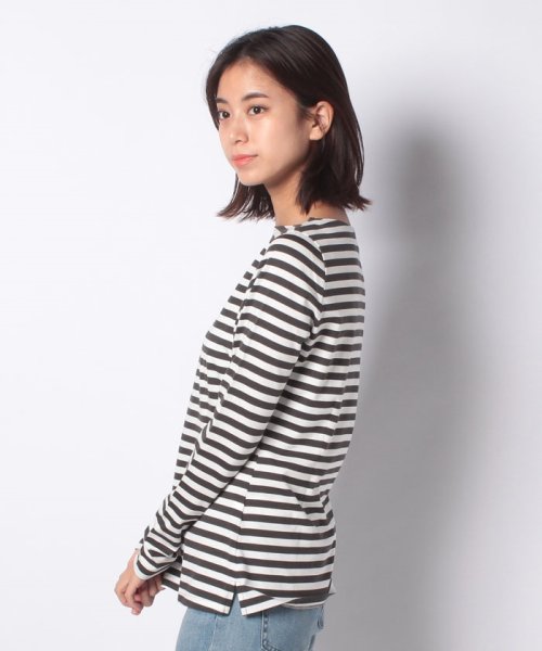SHIPS WOMEN OUTLET(シップス　ウィメン　アウトレット)/MAISON.C:BOAT NECK TOP          /img01