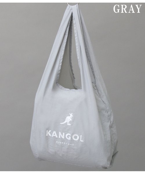 AMS SELECT(エーエムエスセレクト)/【KANGOL/カンゴール】ソフトナイロンエコバッグ/パッカブルトート/Lサイズ/大容量/img08