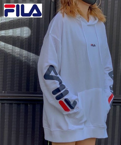 MARUKAWA(マルカワ)/【FILA】フィラ 裏毛ミニロゴ スウェット プルパーカー/ユニセックス 女性にもおすすめ/img09