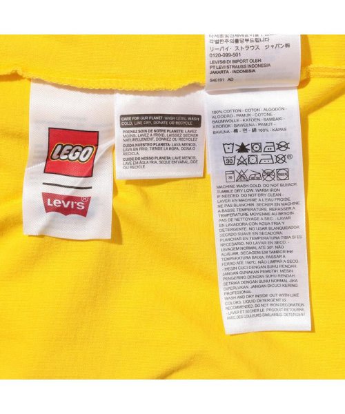 Levi's(リーバイス)/リラックスTシャツ LEGO BRICK YELLOW/img07