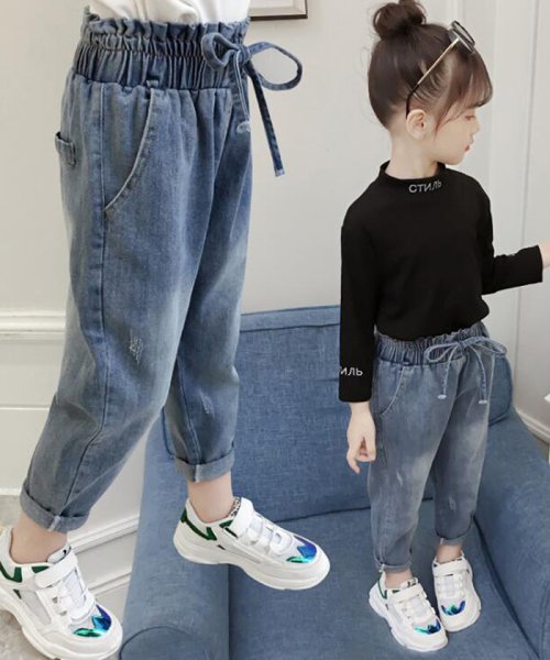クーポン セール 35 Off キッズデニムパンツ 可愛い 新作 韓国子供 女の子 ダメージ 長ズボン ファッション ジュニア 女児 ボトムス 韓国子ども服 ミニミニストア Miniministore Magaseek クーポン セール 35 Off キッズデニムパンツ 可愛い 新作 韓国子供 女の子 ダメージ 長ズボン ファッション ジュニア 女児 ボトムス 韓国子ども服 ミニミニストア Miniministore Magaseek