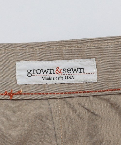 SHIPS MEN(シップス　メン)/GROWN&SEWN: Independent Slim Pant － Feather Twill/img23