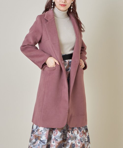 セール パールビジュー付きチェスターコート トッコクローゼット Tocco Closet Magaseek セール パールビジュー付きチェスターコート トッコクローゼット Tocco Closet Magaseek