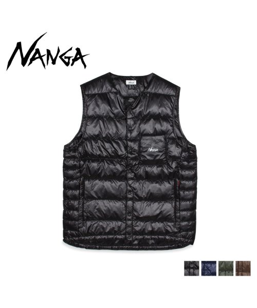 NANGA(ナンガ)/NANGA ナンガ ダウンベスト ベスト メンズ INNER DOWN VEST ブラック ネイビー カーキ ブラウン 黒 N1IdBKE2 /img01