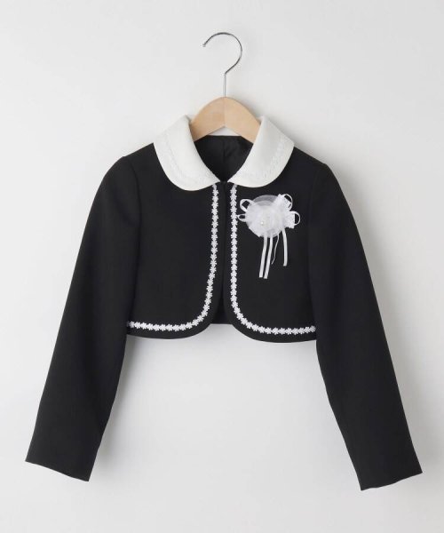 SHOO・LA・RUE(Kids) (シューラルーキッズ)/【セレモニー/入卒/3点セット】ボレロ付きチェックワンピース/img04