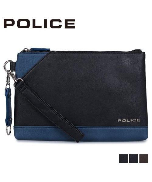 POLICE(ポリス)/ポリス POLICE バッグ クラッチバッグ セカンドバッグ メンズ URBANO CLUTCH BAG ブラック ネイビー ブラウン 黒 PA－62002/img07
