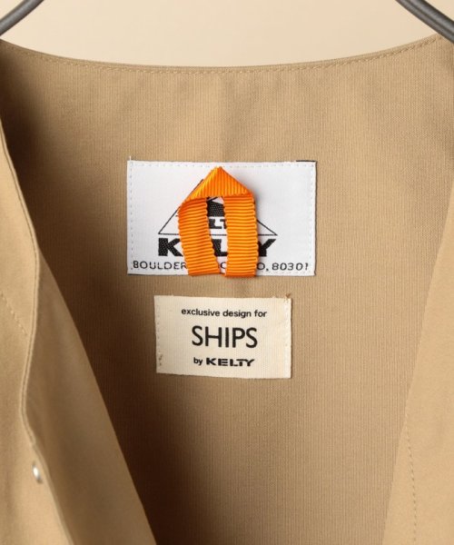 SHIPS MEN(シップス　メン)/【SHIPS別注】KELTY: ウェザークロス メッシュ ノーカラー ジャケット/img45