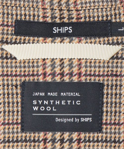 SHIPS MEN(シップス　メン)/SHIPS: セットアップ対応 SYNTHETIC WOOL ウォッシャブル ジャケット/img32