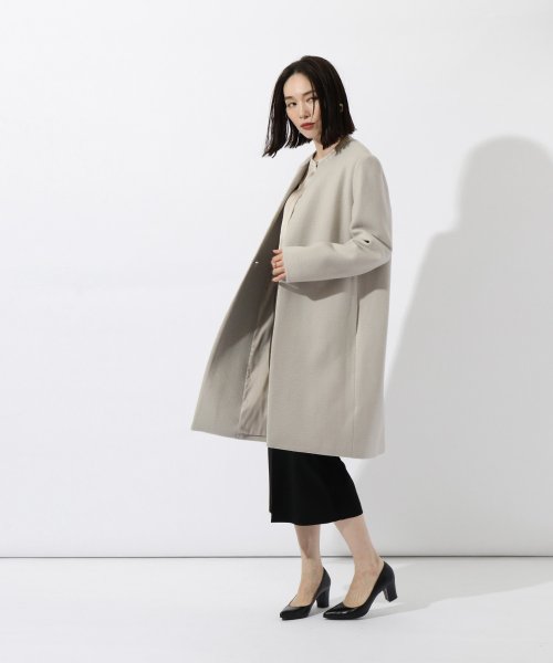 セール Aga ノーカラー チェスターコート ラシュッド Lasud Magaseek セール Aga ノーカラー チェスターコート ラシュッド Lasud Magaseek