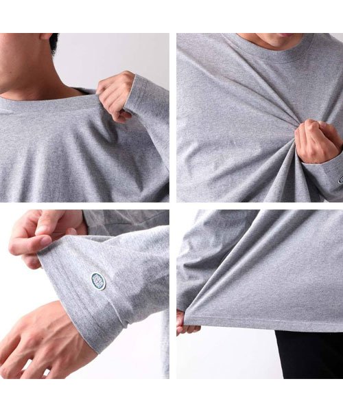 MARUKAWA(大きいサイズのマルカワ)/【DISCUS】ディスカスアスレチック 大きいサイズ 無地 長袖Tシャツ ロンT 綿 コットン100％/LL(XL)～5L/img03