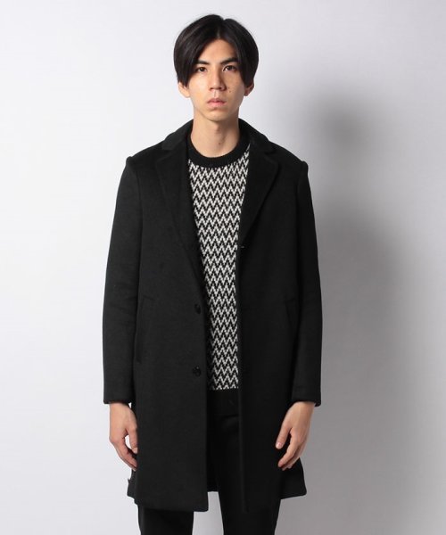 セール ダブルファブリックチェスターコート シスレー メンズ Sisley Magaseek