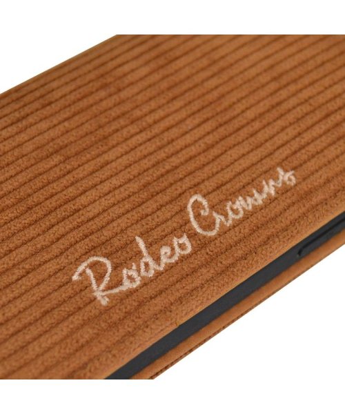 Rodeo Crowns(ロデオクラウンズ)/iphoneケース iPhone 12/12 Pro ロデオクラウンズ RODEOCROWNS 手帳ケース コーデュロイ ブラウン iphone12 12pro/img08