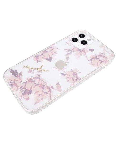 セール Iphoneケース Iphone12 Iphone12pro リエンダ Rienda Tpuクリアケース Fall Flower ベビーピンク Iphone12 エムファクトリー Mーfactory Magaseek