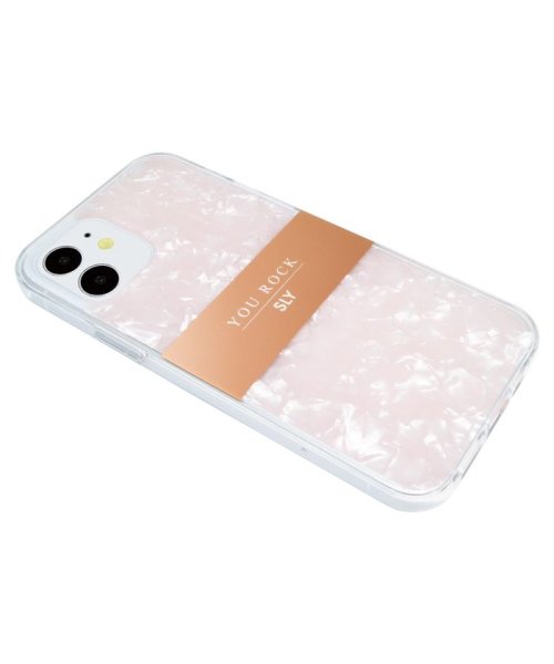 SLY(スライ)/iphoneケース iPhone12 iPhone12Pro SLY スライ In－mold shell Case pink アイフォンケース iphone12/img01