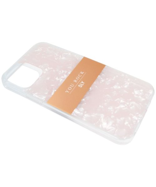 SLY(スライ)/iphoneケース iPhone12 iPhone12Pro SLY スライ In－mold shell Case pink アイフォンケース iphone12/img03