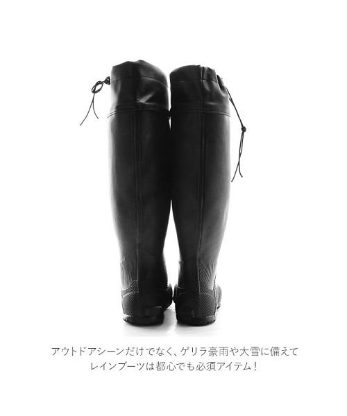 BACKYARD FAMILY(バックヤードファミリー)/キウ KiU パッカブル レインブーツ PACKABLE RAIN BOOTS 2nd/img03