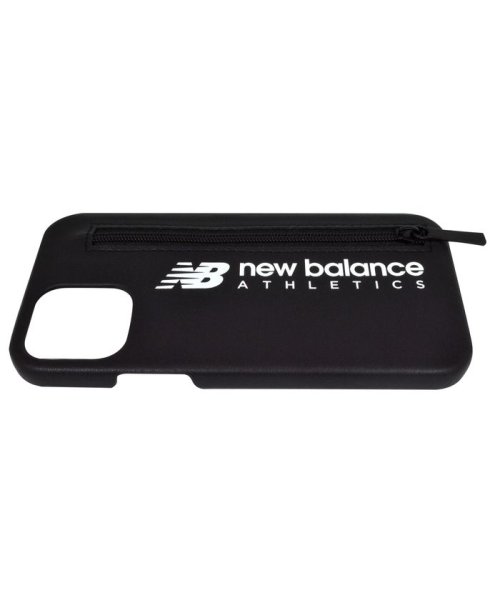 new balance(ニューバランス)/iphoneケース iPhone12 iPhone12Pro ニューバランス New Balance ジップ付き背面ケース ブラック iphone12/img03