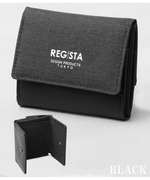 REGiSTA(レジスタ)/【REGiSTA/レジスタ】ヘザーカラーPVC三つ折り財布/コンパクトウォレット/img10