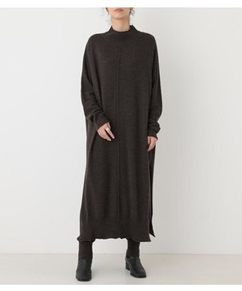 BLACK BY MOUSSY(ブラックバイマウジー)/dolman knit dress/img01