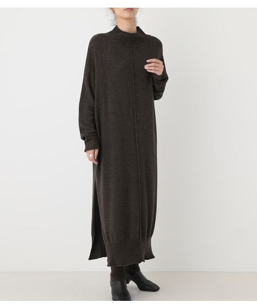 BLACK BY MOUSSY(ブラックバイマウジー)/dolman knit dress/img02