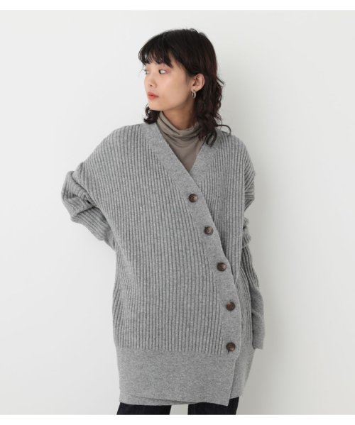 BLACK BY MOUSSY(ブラックバイマウジー)/wide rib cardigan/img19