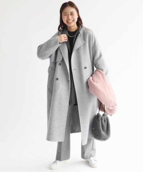 セール ジーロンラムビーバーノーカラートレンチコート ジャーナルスタンダード レリューム Journal Standard Relume Magaseek