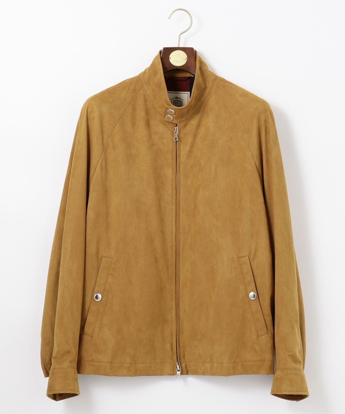 フェイクスエード ゴルフジャケット(503659742)|HANKYU MEN'S フェイクスエード ゴルフジャケット(503659742)|HANKYU MEN'S