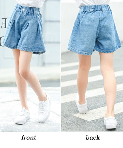 クーポン セール 30 Off 子ども服 キッズ デニムショートパンツ 子供服 女の子 ジュニアサイズ ボトムス 小学生コーデ Kids 韓国服 ファッション ミニミニストア Miniministore Magaseek