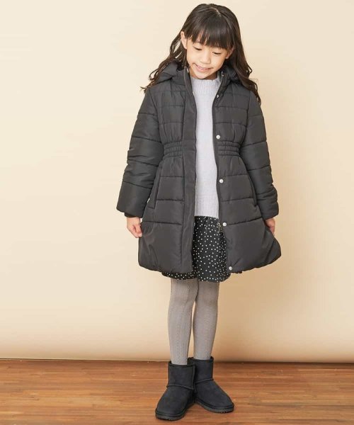 a.v.v(KID'S)(アー・ヴェ・ヴェキッズ)/[100－130]【洗濯機で洗える】中綿ロングコート[WEB限定サイズ]/img05