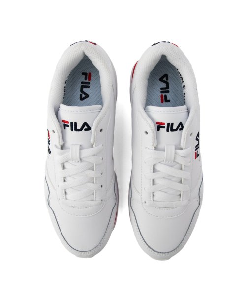 FILA（Shoes）(フィラ（シューズ）)/【FOOTWEAR】フィラ オルビット ストライプ ウィメンズ  ホワイト / F ネイビー / F レッド /img02