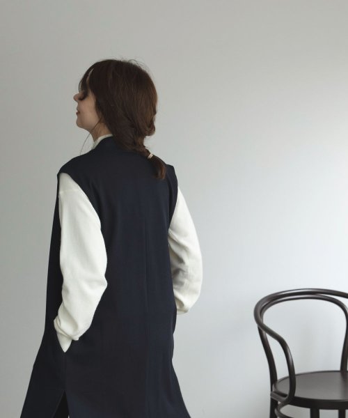 marjour(マージュール)/INSIDE COLLAR GILET/img27