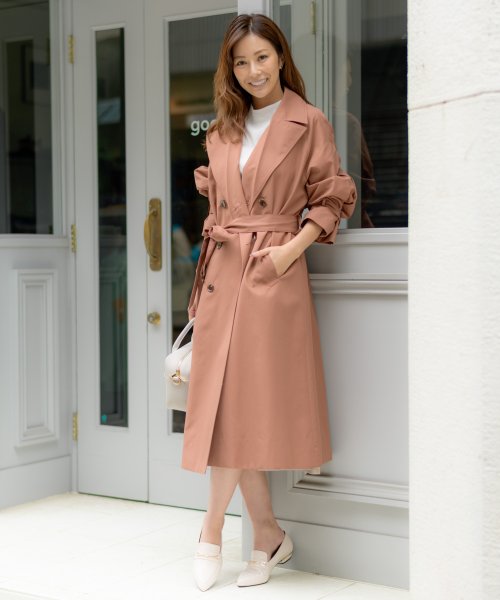 セール カタログ掲載 ドレストレンチコート トーナル Tonal Magaseek
