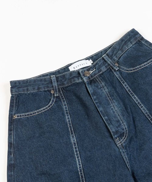 デニムパンツ メンズ ワイド ジーンズ バルーン シンプル カジュアル リラックス ゆったり テーパード 綿 コットン インディゴ 黒 ボタンフライ センターシ ロッキーモンロー Rocky Monroe Magaseek デニムパンツ メンズ ワイド ジーンズ バルーン シンプル カジュアル リラックス ゆったり テーパード 綿 コットン インディゴ 黒 ボタンフライ センターシ ロッキーモンロー Rocky Monroe Magaseek