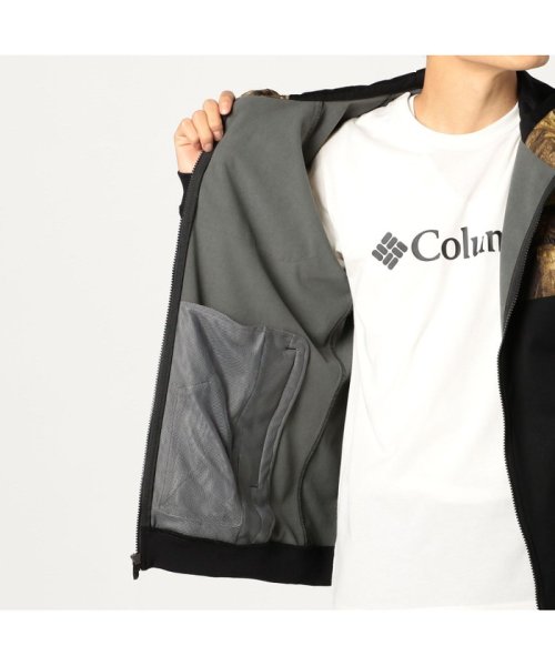 セール レッドテーブルパインズパターンドフルジップフーディー コロンビア Columbia Magaseek